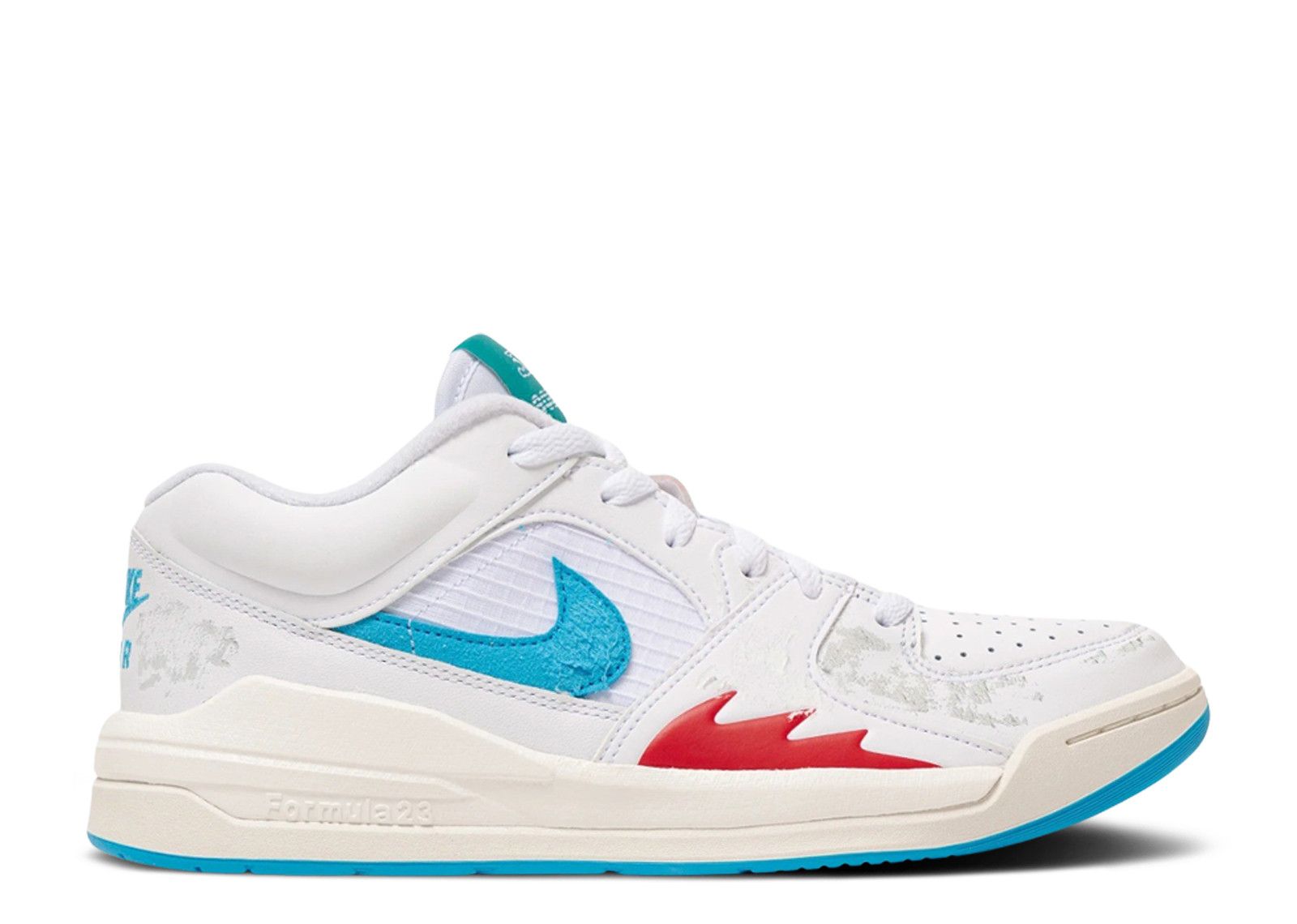 (Women) Air Jordan SoleFly x Formula 1 x Stadium 90 'Miami Grand Prix Pack - White Aqua' FB2269-100-SOLEFLY