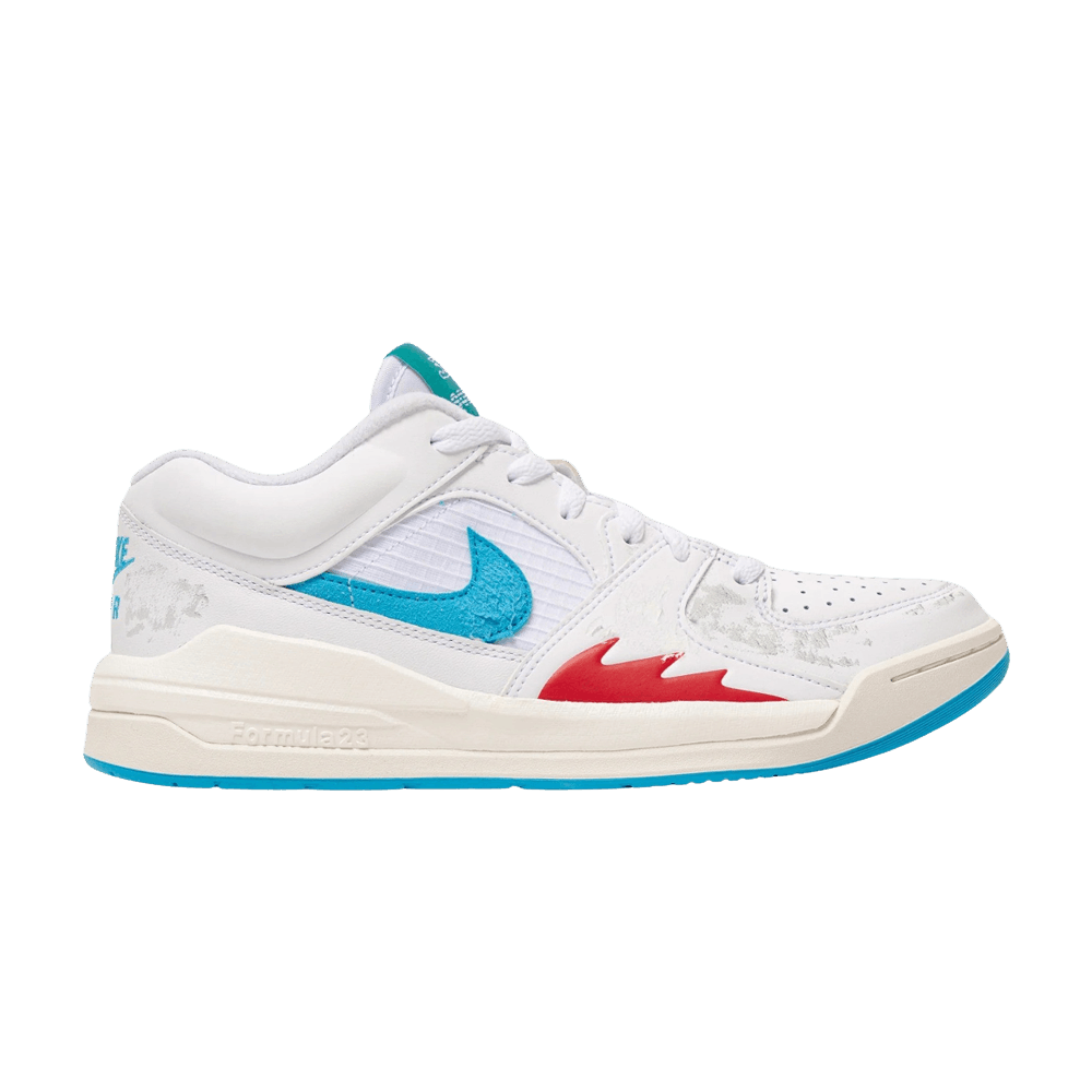 (Women) Air Jordan SoleFly x Formula 1 x Stadium 90 'Miami Grand Prix Pack - White Aqua' FB2269-100-SOLEFLY