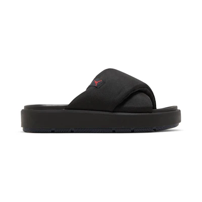 (W) Jordan Sophia Slide 'Black Fire Red'
