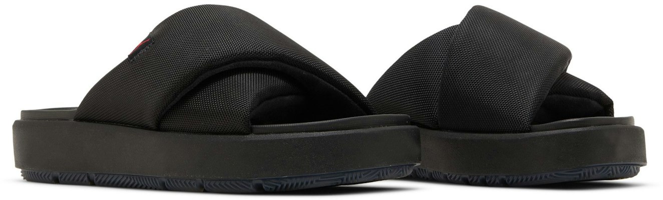 (Women) Air Jordan Sophia Slide 'Black Fire Red' DD9277-060 1
