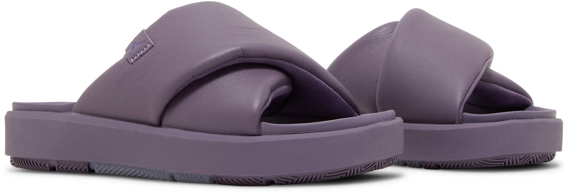 Purple 2025 jordan slides