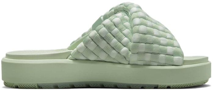 Jordan Sophia Slide 潮流舒適編織 運動拖鞋 女款 綠 Order Jordan Sophia Slide 潮流舒適編織 運動拖鞋 女款 綠