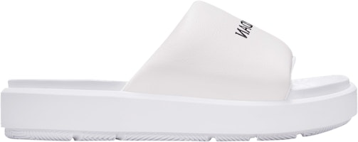 (Women) Air Jordan Sophia Slide 'White Black' FZ7012-100 (Women) Air Jordan Sophia Slide 'White Black' FZ7012-100