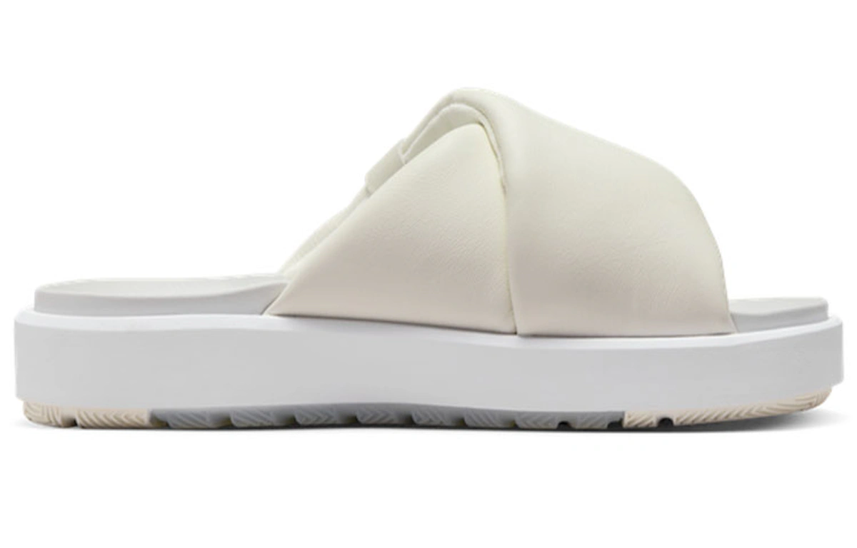 (Women) Air Jordan Sophia Slide Sports Slippers White