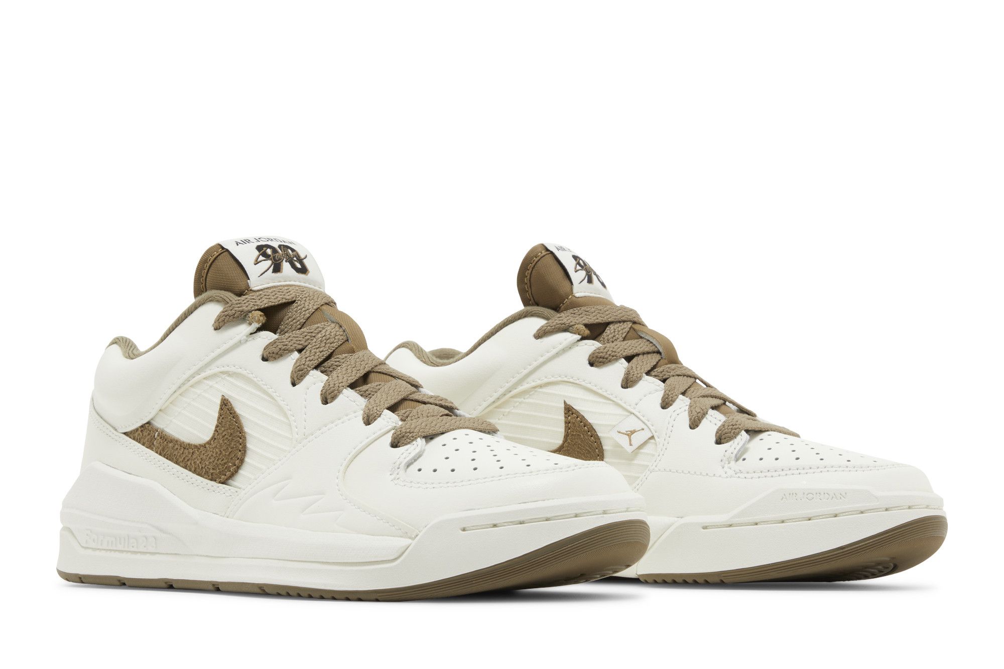 Cheap （女款）Air Jordan Stadium 90「帆白/橄欖綠」FB2269-102