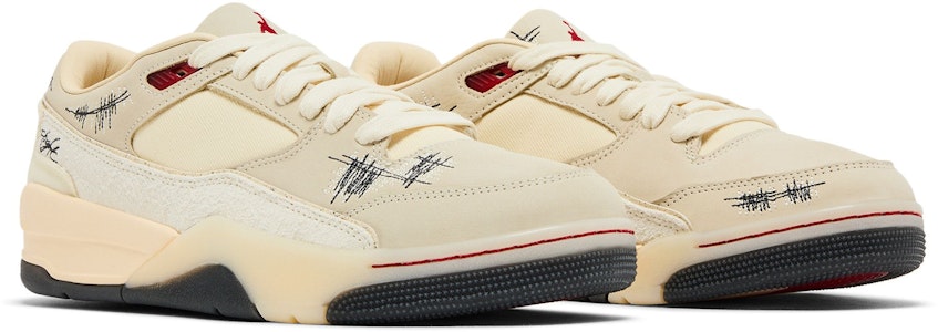 (W) Air Jordan Flight Court Who Decides War Leche de Coco HQ2958-100 2