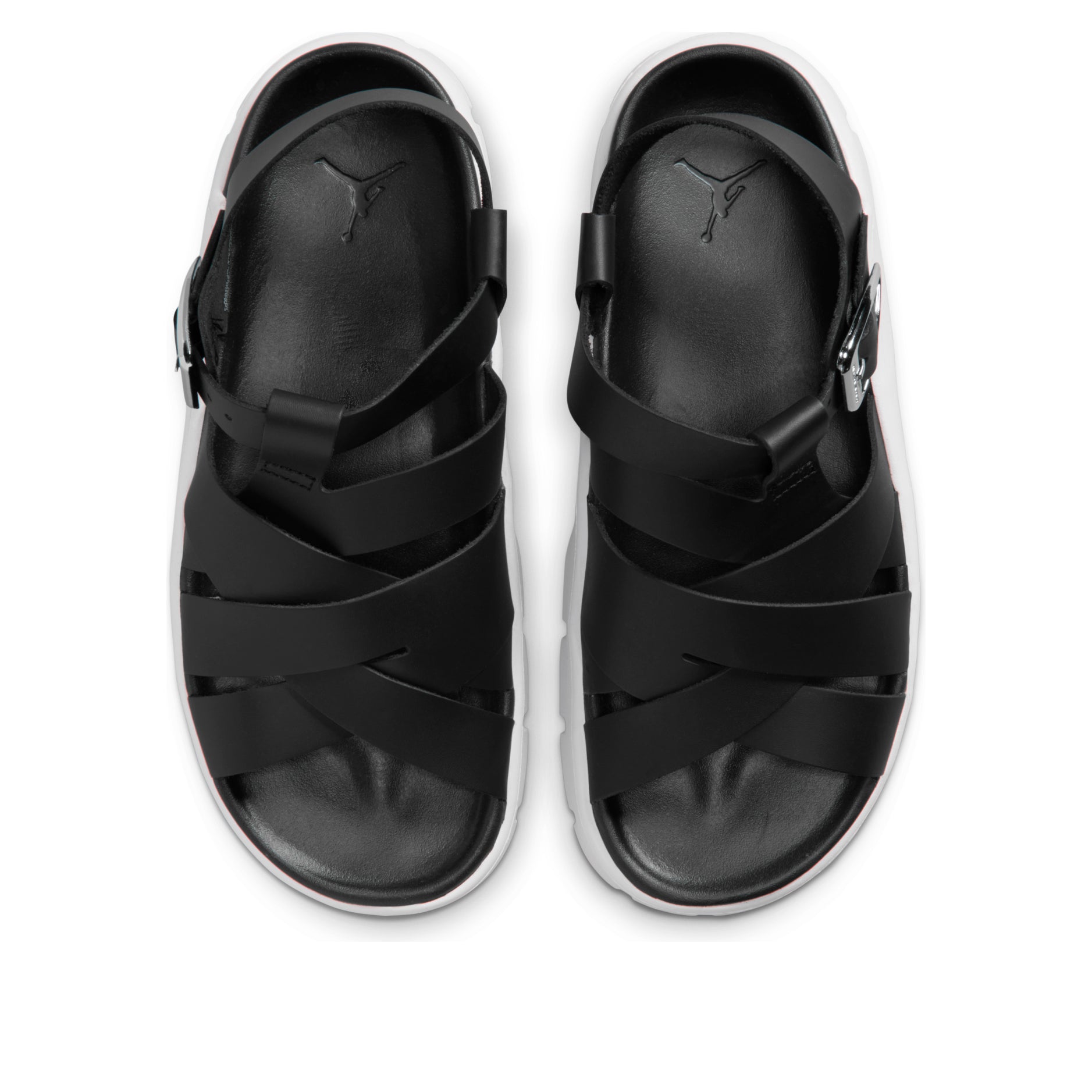 Order (W) Air Jordan Willow Sandal ''Hitam Putih Perak Metalik'' IB8841-001