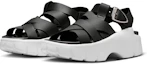 Shop (W) Air Jordan Willow Sandal ''Hitam Putih Perak Metalik'' IB8841-001