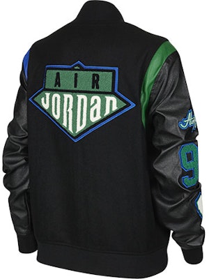 (W) Air Jordan x Aleali May Chaqueta Varsity Negra Edición Regreso a Clases DC2435-010 Lookbook (W) Air Jordan x Aleali May Chaqueta Varsity Negra Edición Regreso a Clases DC2435-010
