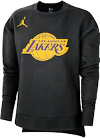 (Women) Air Jordan x LA Lakers Letter Print Hoodie Black DR2519-010 (Women) Air Jordan x LA Lakers Letter Print Hoodie Black DR2519-010