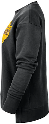 (W) エアジョーダン x LAレイカーズ レタープリント フーディー ブラック DR2519-010 Shop (W) エアジョーダン x LAレイカーズ レタープリント フーディー ブラック DR2519-010