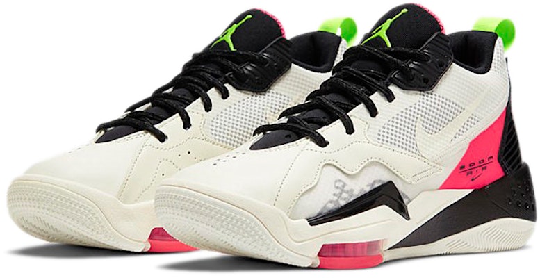 (Women) Air Jordan Zoom '92 'White Flash Crimson' CK9184-100 Lookbook (Women) Air Jordan Zoom '92 'White Flash Crimson' CK9184-100