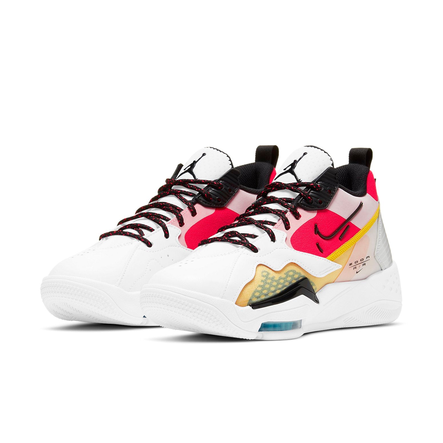 Lookbook (W) Air Jordan Zoom '92 'Blanco Siren Red Oro Universitario' CK9184-102