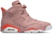 (Wanita) Aleali May x Air Jordan 6 Retro 'Millennial Pink' CI0550-600
