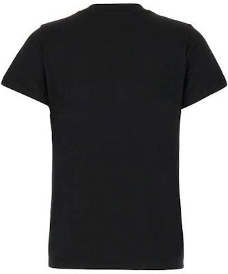 (Women) Alexander McQueen Black Fitted Crewneck Letter Logo T-Shirt 781403-QZALT-0901 Lookbook (Women) Alexander McQueen Black Fitted Crewneck Letter Logo T-Shirt 781403-QZALT-0901