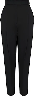 (W) Alexander McQueen Pantalones de Traje Negros Entallados 686728-QJACA-1000 Buy (W) Alexander McQueen Pantalones de Traje Negros Entallados 686728-QJACA-1000