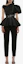 Lookbook (W) Alexander McQueen Pantalones de Traje Negros Entallados 686728-QJACA-1000