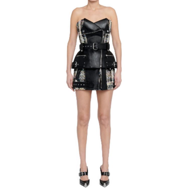 Lookbook (W) Alexander McQueen 拉鍊拼接細節馬甲上衣 757786-Q5ALS-1012