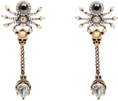 Order (Women) Alexander McQueen Fashion Brass Earrings Yellow Gold 710485J160T8495