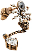Shop (Women) Alexander McQueen Fashion Brass Earrings Yellow Gold 710485J160T8495