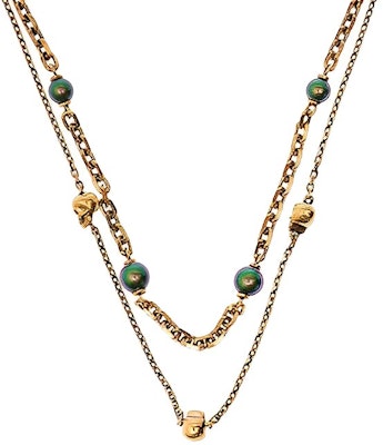 (W) 알렉산더 맥퀸 금목걸이 - 스타일리시한 다재다능 우아한 디자인 734751I170A3580 Buy (W) 알렉산더 맥퀸 금목걸이 - 스타일리시한 다재다능 우아한 디자인 734751I170A3580