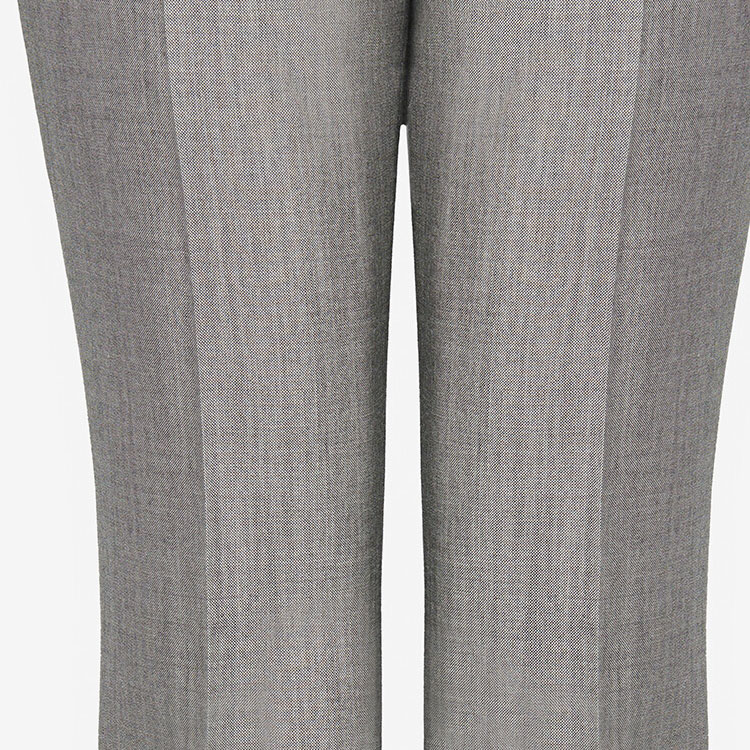 Sizing (W) アレキサンダー・マックイーン グレー ソリッド ワイドレッグ カジュアルパンツ 585101-QJABD-1080