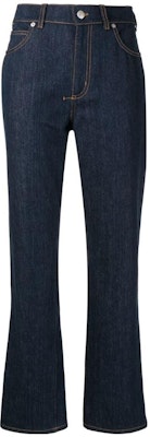 (W) Alexander McQueen 高腰直筒牛仔褲 - 純色牛仔布 68724-5QMAB-4414 Order (W) Alexander McQueen 高腰直筒牛仔褲 - 純色牛仔布 68724-5QMAB-4414