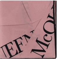 (Women) Alexander McQueen Pink Logo-Embellished Scarf. 7746663001Q (Women) Alexander McQueen Pink Logo-Embellished Scarf. 7746663001Q