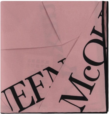 (W) 亞歷山大麥昆 粉紅標誌裝飾圍巾 7746663001Q Order (W) 亞歷山大麥昆 粉紅標誌裝飾圍巾 7746663001Q