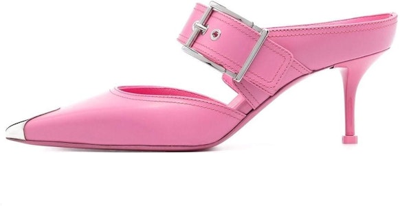 (W) Alexander McQueen 'Punk Pink Ankle Strap Stiletto' Tumit Tinggi Tali Buku Lali 709993WHSWD5482 Buy (W) Alexander McQueen 'Punk Pink Ankle Strap Stiletto' Tumit Tinggi Tali Buku Lali 709993WHSWD5482