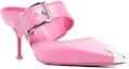 Lookbook (W) Alexander McQueen 'Punk Pink Ankle Strap Stiletto' Tumit Tinggi Tali Buku Lali 709993WHSWD5482