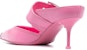 (W) Alexander McQueen 'Punk Pink Ankle Strap Stiletto' Tumit Tinggi Tali Buku Lali 709993WHSWD5482
