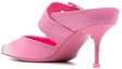 Purchase (W) Alexander McQueen 'Punk Pink Ankle Strap Stiletto' Tumit Tinggi Tali Buku Lali 709993WHSWD5482