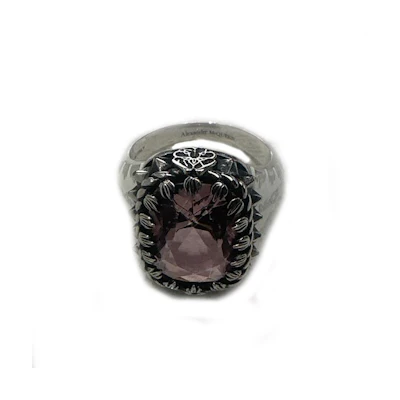 (Women) Alexander McQueen Ring Pink - Unique Design 688466-J160Y-5915