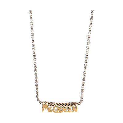 (Women) Alexander McQueen Silver Necklace - Fashionable, Trendy, and Versatile. 734764J160T7286