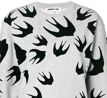 (W) 알렉산더 맥퀸 스웰로 크루넥 스웨트셔츠 그레이. 5577664-RRB38-1230 Purchase (W) 알렉산더 맥퀸 스웰로 크루넥 스웨트셔츠 그레이. 5577664-RRB38-1230