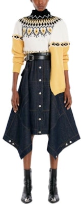 (W) Alexander McQueen 羊毛披肩羊絨毛衣 - 白色 710205Q1A269092 Lookbook (W) Alexander McQueen 羊毛披肩羊絨毛衣 - 白色 710205Q1A269092