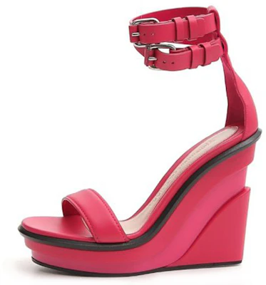 (Women) Alexander McQueen Ankle-Strap High Heeled Sandal 'Red Fashion' 611709WHXN35638 Buy (Women) Alexander McQueen Ankle-Strap High Heeled Sandal 'Red Fashion' 611709WHXN35638