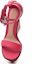 Shop (Women) Alexander McQueen Ankle-Strap High Heeled Sandal 'Red Fashion' 611709WHXN35638