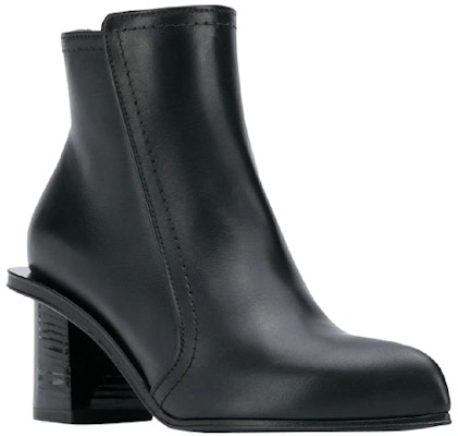 (W) Alexander McQueen Boots 'Hitam' untuk Pergelangan Kaki. 633490WHWQ11081 Order (W) Alexander McQueen Boots 'Hitam' untuk Pergelangan Kaki. 633490WHWQ11081