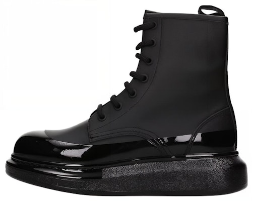 (Women) Alexander McQueen Ankle Boot 'Black Calfskin' 633919WHYK21000 Buy (Women) Alexander McQueen Ankle Boot 'Black Calfskin' 633919WHYK21000