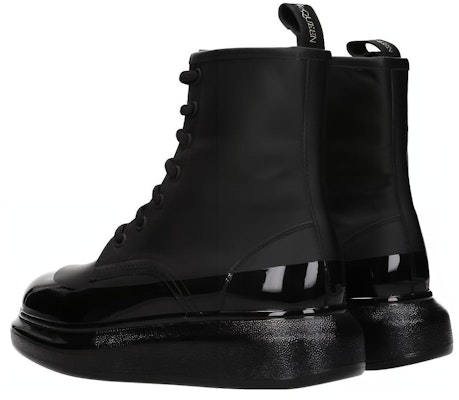 (Women) Alexander McQueen Ankle Boot 'Black Calfskin' 633919WHYK21000 Shop (Women) Alexander McQueen Ankle Boot 'Black Calfskin' 633919WHYK21000