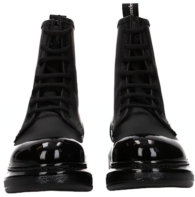 (Women) Alexander McQueen Ankle Boot 'Black Calfskin' 633919WHYK21000 Purchase (Women) Alexander McQueen Ankle Boot 'Black Calfskin' 633919WHYK21000