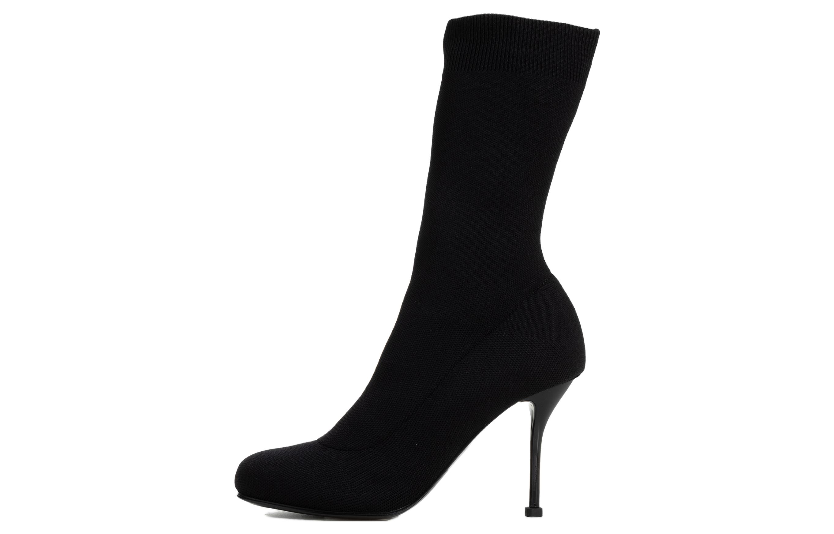 (Women) Alexander McQueen Ankle Boot 'Black Fashion Slip-On' 757497W4X701000