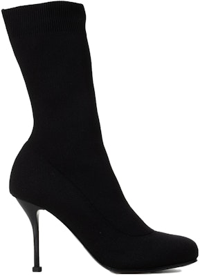 (Women) Alexander McQueen Ankle Boot 'Black Fashion Slip-On' 757497W4X701000 Order (Women) Alexander McQueen Ankle Boot 'Black Fashion Slip-On' 757497W4X701000