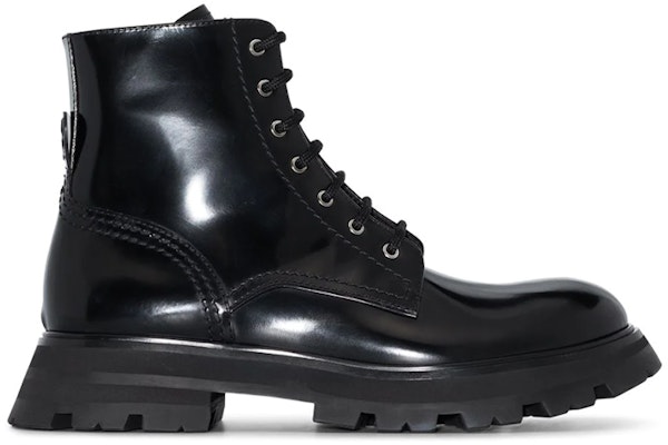 (W) Bota de Tobillo Alexander McQueen 'Moda Casual Negra' 666369WHZ801000 Order (W) Bota de Tobillo Alexander McQueen 'Moda Casual Negra' 666369WHZ801000