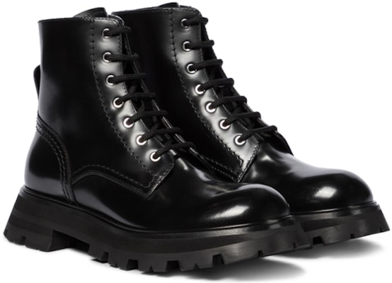 (W) Bota de Tobillo Alexander McQueen 'Moda Casual Negra' 666369WHZ801000 Lookbook (W) Bota de Tobillo Alexander McQueen 'Moda Casual Negra' 666369WHZ801000