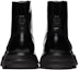 Shop (W) But Ankle Alexander McQueen 'Hitam Kasual Fesyen' 666369WHZ801000