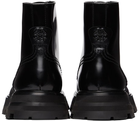 (W) Bota de Tobillo Alexander McQueen 'Moda Casual Negra' 666369WHZ801000 Shop (W) Bota de Tobillo Alexander McQueen 'Moda Casual Negra' 666369WHZ801000