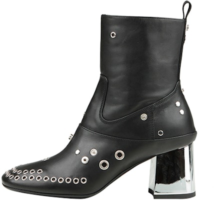 (Women) Alexander McQueen Ankle Boot 'Black Leather Fashion' 571842R26211000 Buy (Women) Alexander McQueen Ankle Boot 'Black Leather Fashion' 571842R26211000